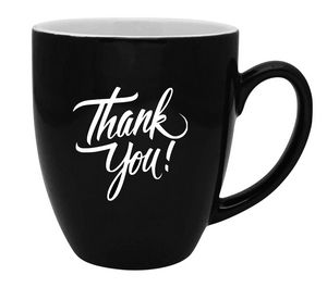 Two Tone Bistro Mug 16 oz.