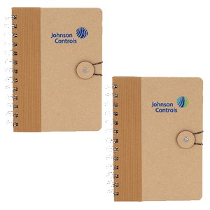 Two-Tone Kraft Notebook