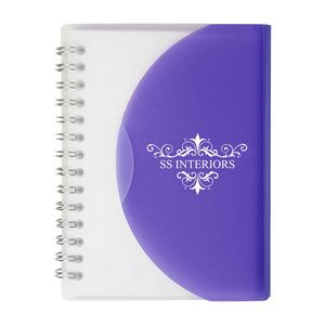 Two-Tone Spiral Notebook (4"X5")