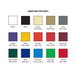 USA Made Custom 1/8" Vinyl Medallion Beads