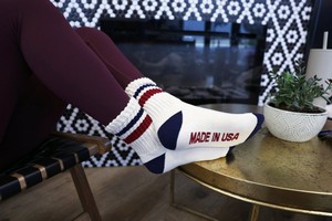 USA Made Slouchy Midi Sock