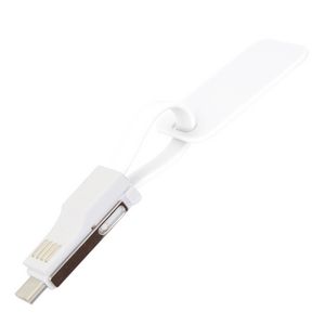 USB Charging Adapter Key Tag