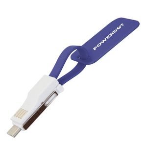 USB Charging Adapter Key Tag