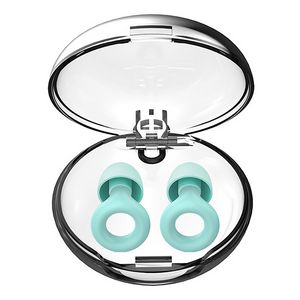 Ultra-Soft Noise-Proof Silicone Wireless Ear Plugs With Clear Case