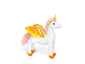 Unicorn with Yellow Wings