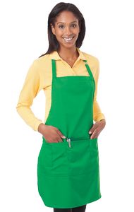 Unisex Solid Bib Apron