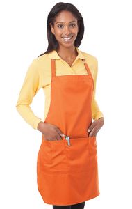Unisex Solid Bib Apron