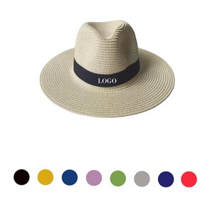 Unisex Straw Panama Hat MOQ 50