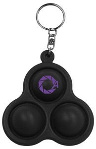Universal SourceÂ® Pop 3 Bubbles Keychain