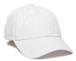 Unstructured Garment Washed Cap w/Hook & Loop Back