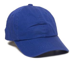 Unstructured Garment Washed Cap w/Hook & Loop Back