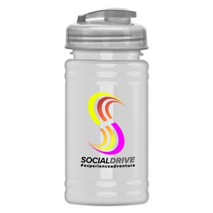 Upcycle - Mini 16 Oz. Rpet Sports Bottle w/Usa Flip Lid - Digital