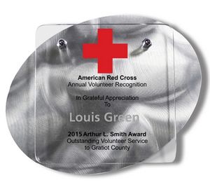 Vanguard Plaques - Screen Imprint - (9Â¾" x 9")