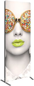 Vector Frame Curved 01 Fabric Banner Display