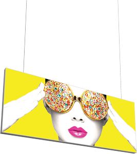 Vector Frame Hanging Light Box 10ft x 4ft