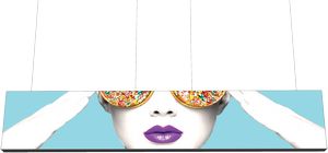 Vector Frame Hanging Light Box 15ft x 3ft