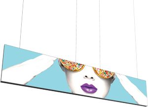 Vector Frame Hanging Light Box 15ft x 3ft
