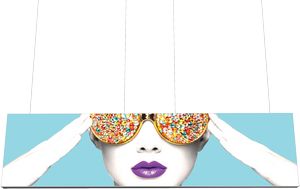 Vector Frame Hanging Light Box 15ft x 4ft