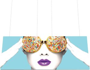 Vector Frame Hanging Light Box 15ft x 6ft