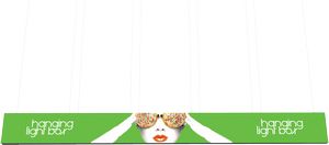 Vector Frame Hanging Light Box 30ft x 3ft