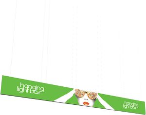 Vector Frame Hanging Light Box 30ft x 3ft