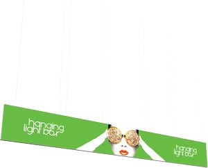 Vector Frame Hanging Light Box 30ft x 4ft