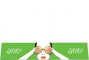 Vector Frame Hanging Light Box 30ft x 6ft