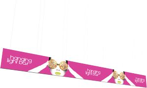 Vector Frame Hanging Light Box 40ft x 4ft