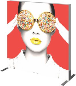 Vector Frame Light Box Square 02 Fabric Banner Display