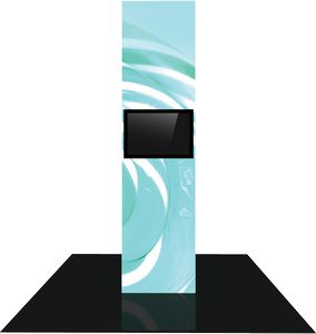 Vector Frame Modular Backlit Monitor Tower 05 (3' x 12')