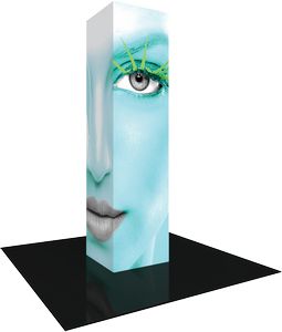Vector Frame Modular Backlit Tower 05 (3' x 12')