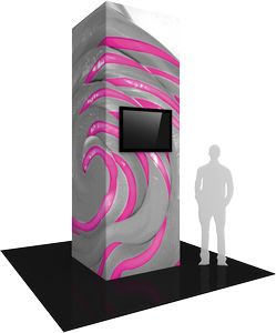 Vector Frame Modular Monitor Tower 06 (4' x 12')