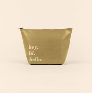Vegan Leather Tweedle Dum Pouch