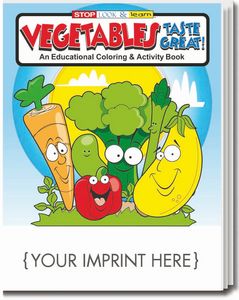Vegetables Taste Great Coloring Book