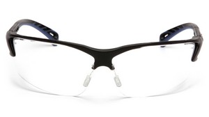 Black Frame with Clear H2X Anti-Fog Lens