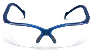 Colored Frame with Clear Lens