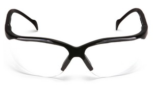 Black Frame with Clear H2X Anti-Fog Lens