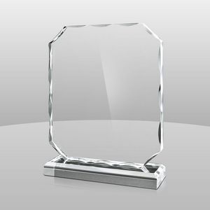 Vertical Mount Clear Glacial Ice Award II (8"x6"x2")