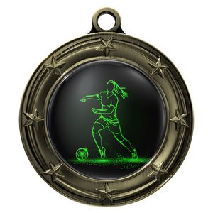 VibraprintÂ® Antique Star Border Insert Medallion (1-3/4")