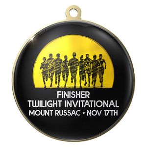 VibraprintÂ® Bright Gold Medallion (2-1/4")