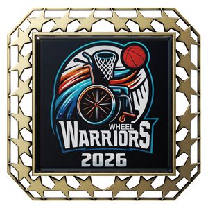 Vibraprint® Bright Star Border Square Insert Medallions (2-3/4")