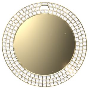 VibraprintÂ® Bright White GEM Insert Medallion (2-3/4")