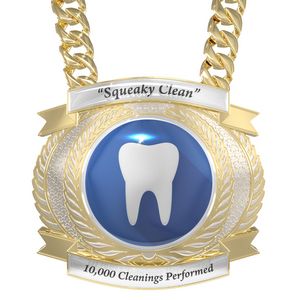 VibraprintÂ® Dual Plated Champ Chain w/ Premium Chain