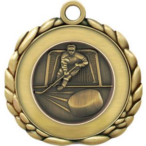 VibraprintÂ® Hockey Quali-Craft Medallion (2-1/2")