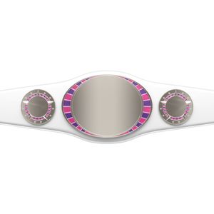VibraprintÂ® Juniors Championship Belt in White