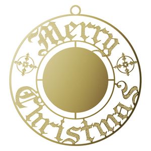 VibraprintÂ® Merry Christmas Holiday Ornament (3")