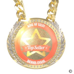 VibraprintÂ® Presidential Champ Chain w/ Chain