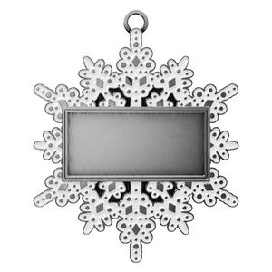 VibraprintÂ® Snowflake Holiday Ornament (2-1/2")