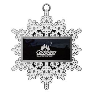 VibraprintÂ® Snowflake Holiday Ornament (2-1/2")