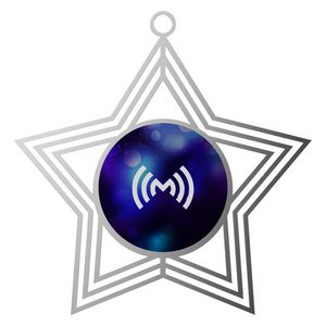 VibraprintÂ® Star (3D) Holiday Ornament (3")
